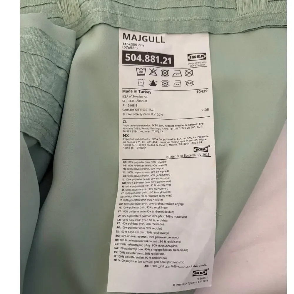 Ikea MAJGULL Blackout curtains 55x98 